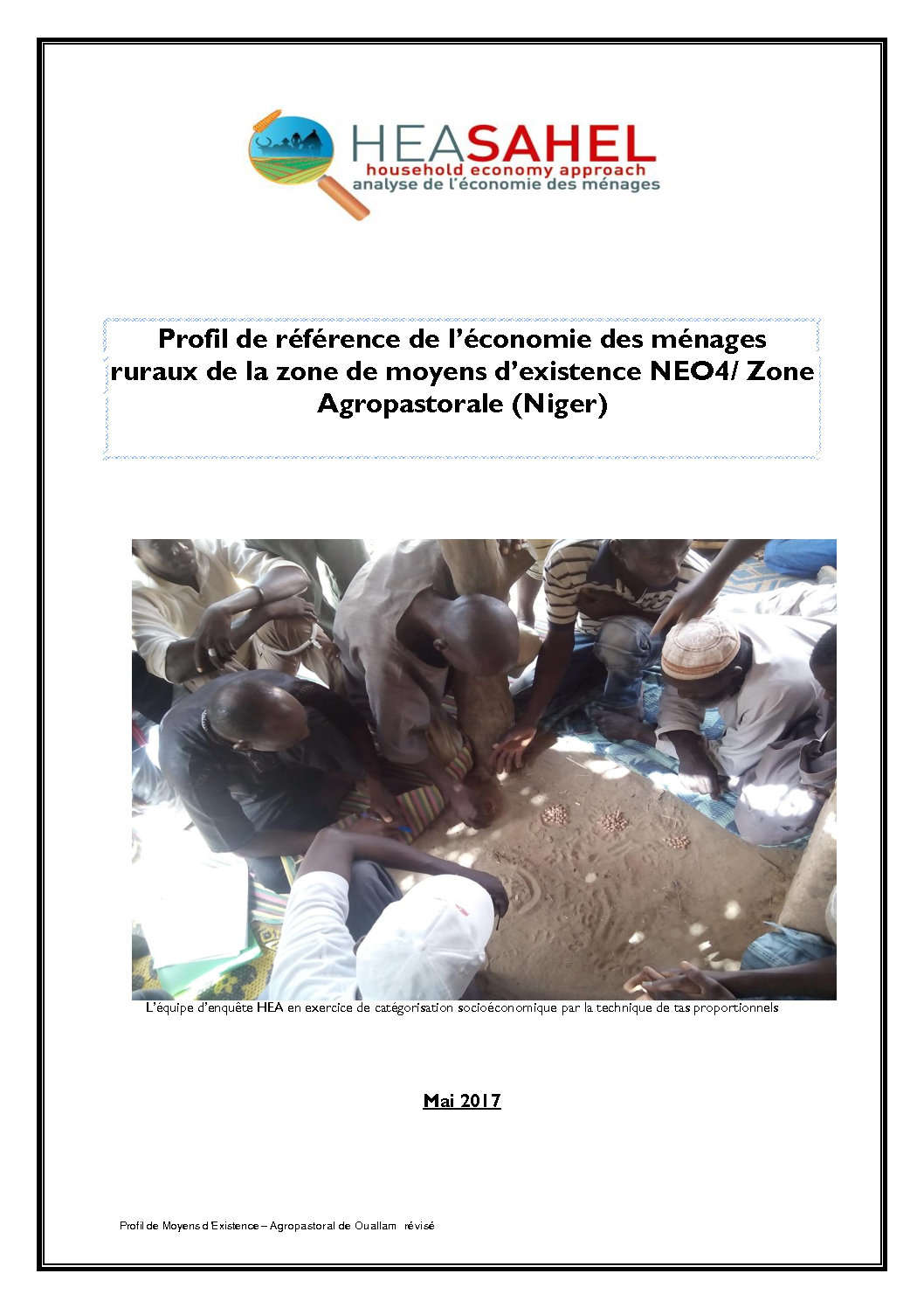 Profil Niger - NE 04 - Ouallam - Mai 2017