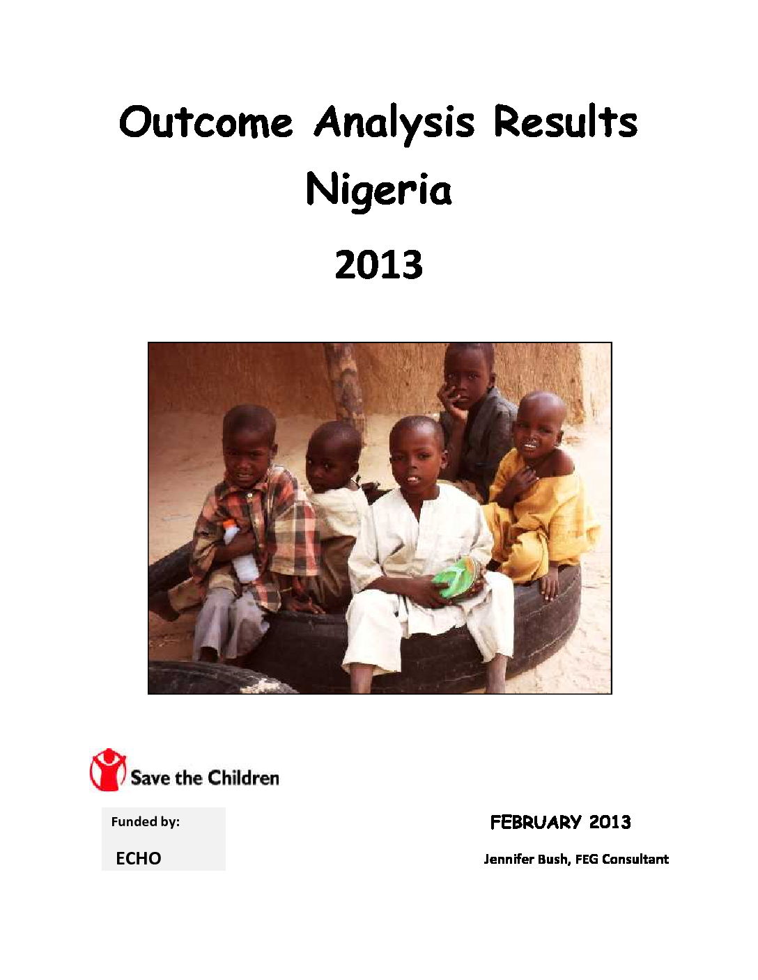 Outcome Analysis Report - Nigeria - February 2013
