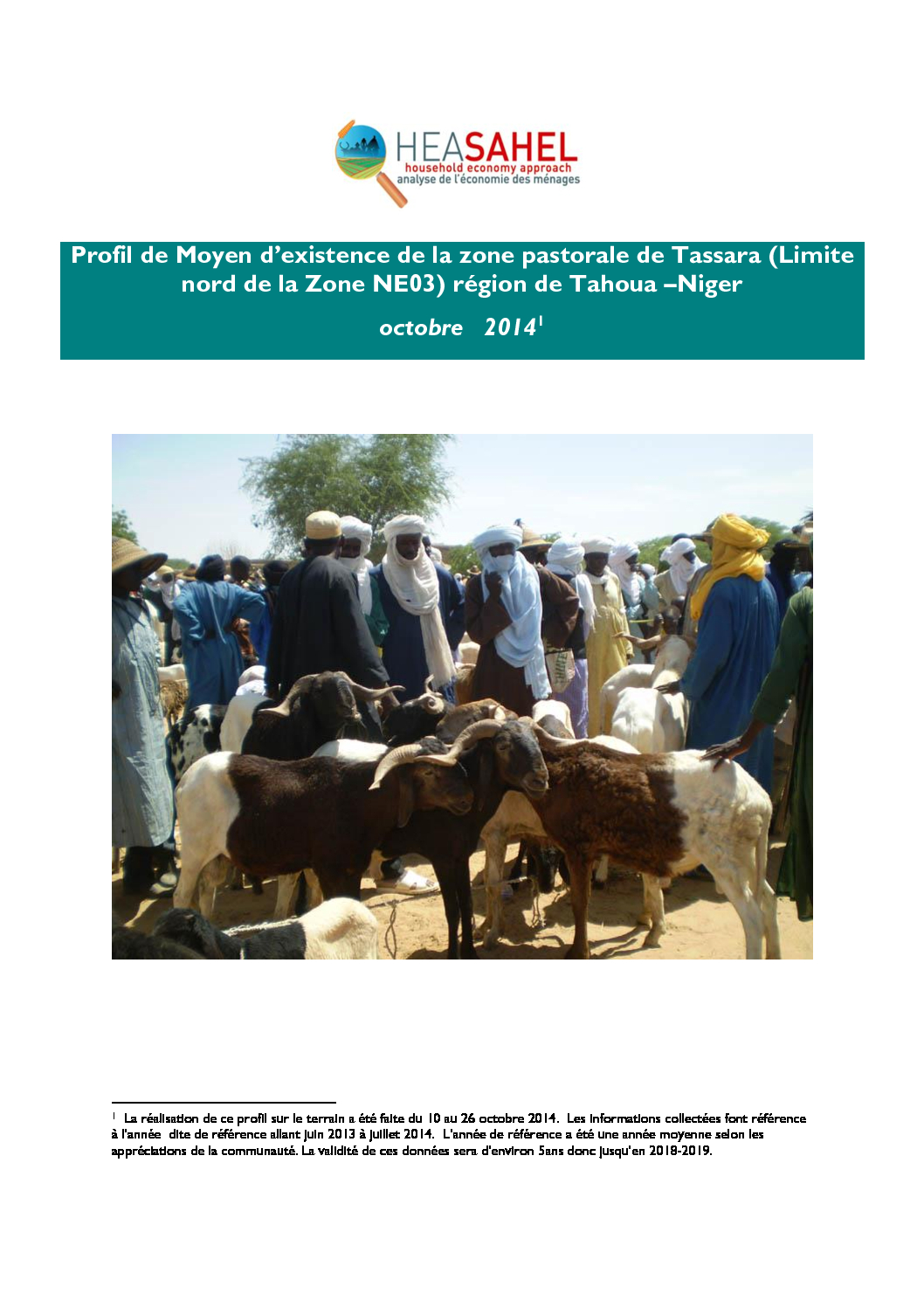 Profil Niger - NE 03 - Tassara - Octobre 2014